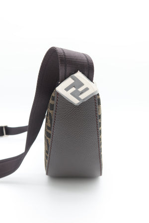Fendi Jacquard  Crossbody  Brown - Pristine Condition – additional photo 3