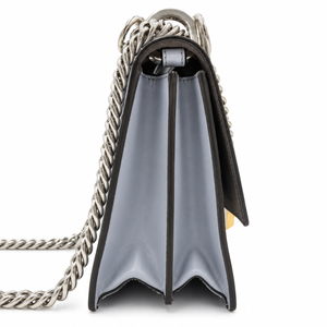 Fendi Kan I Leather Shoulder Bag – Light Blue – additional photo 4