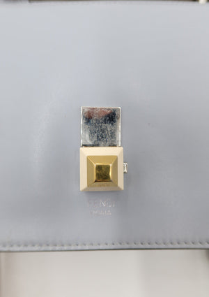 Fendi Kan I Leather Shoulder Bag – Light Blue – additional photo 6