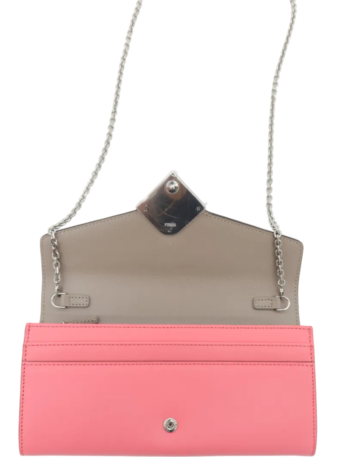 Fendi Pink Dalia/Tortora Leather Continental Wallet – additional photo 8