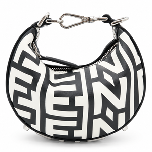 Fendi X Marc Jacobs Nano Fendigraphy Charm Bag - White/Black