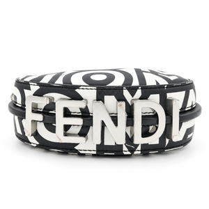 Fendi X Marc Jacobs Nano Fendigraphy Charm Bag - White/Black – additional photo 5