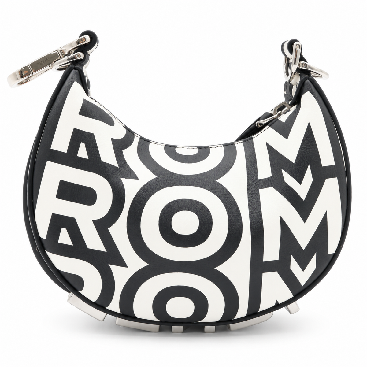 Fendi X Marc Jacobs Nano Fendigraphy Charm Bag - White/Black – additional photo 6