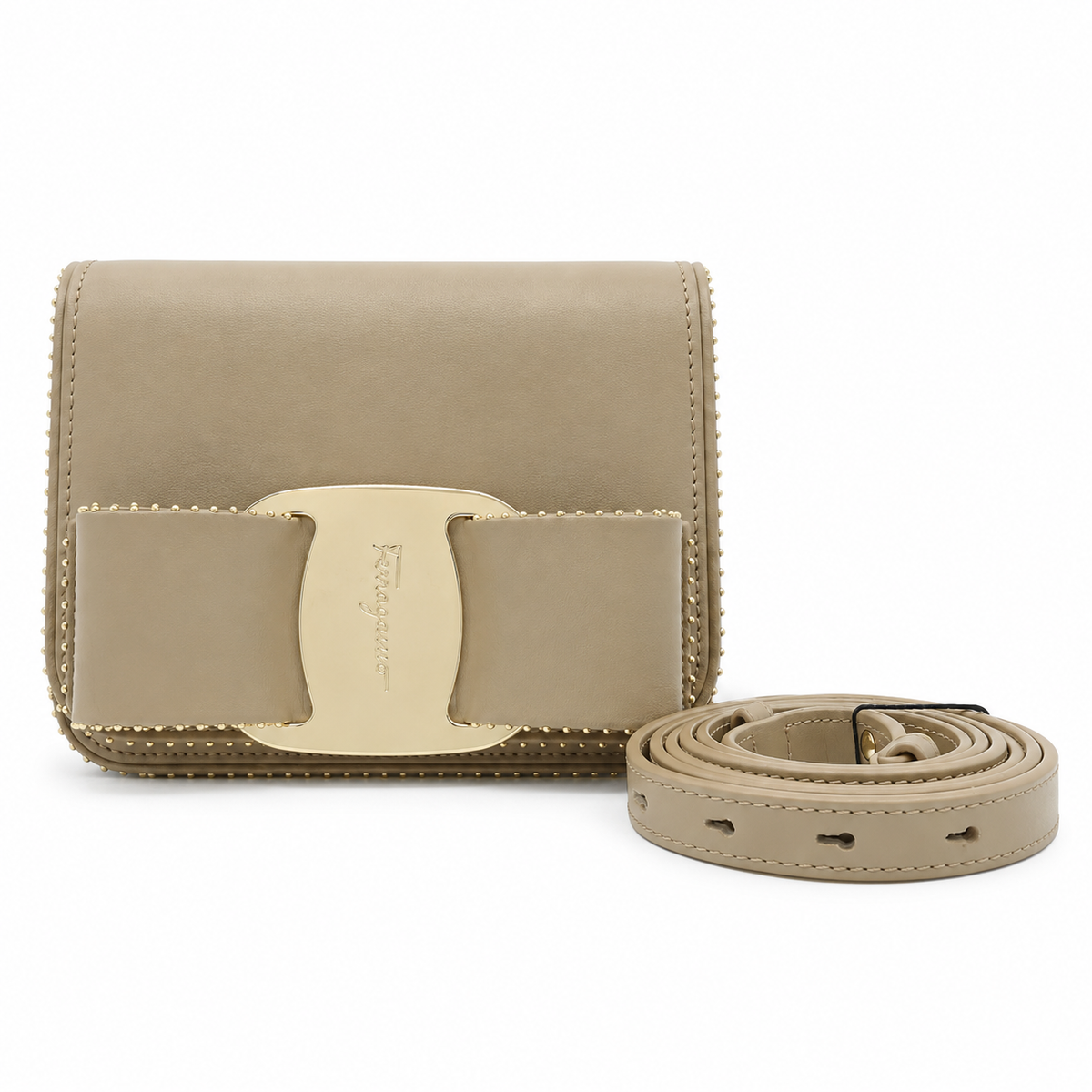 Ferragamo Vara Leather Crossbody Bag – additional photo 2