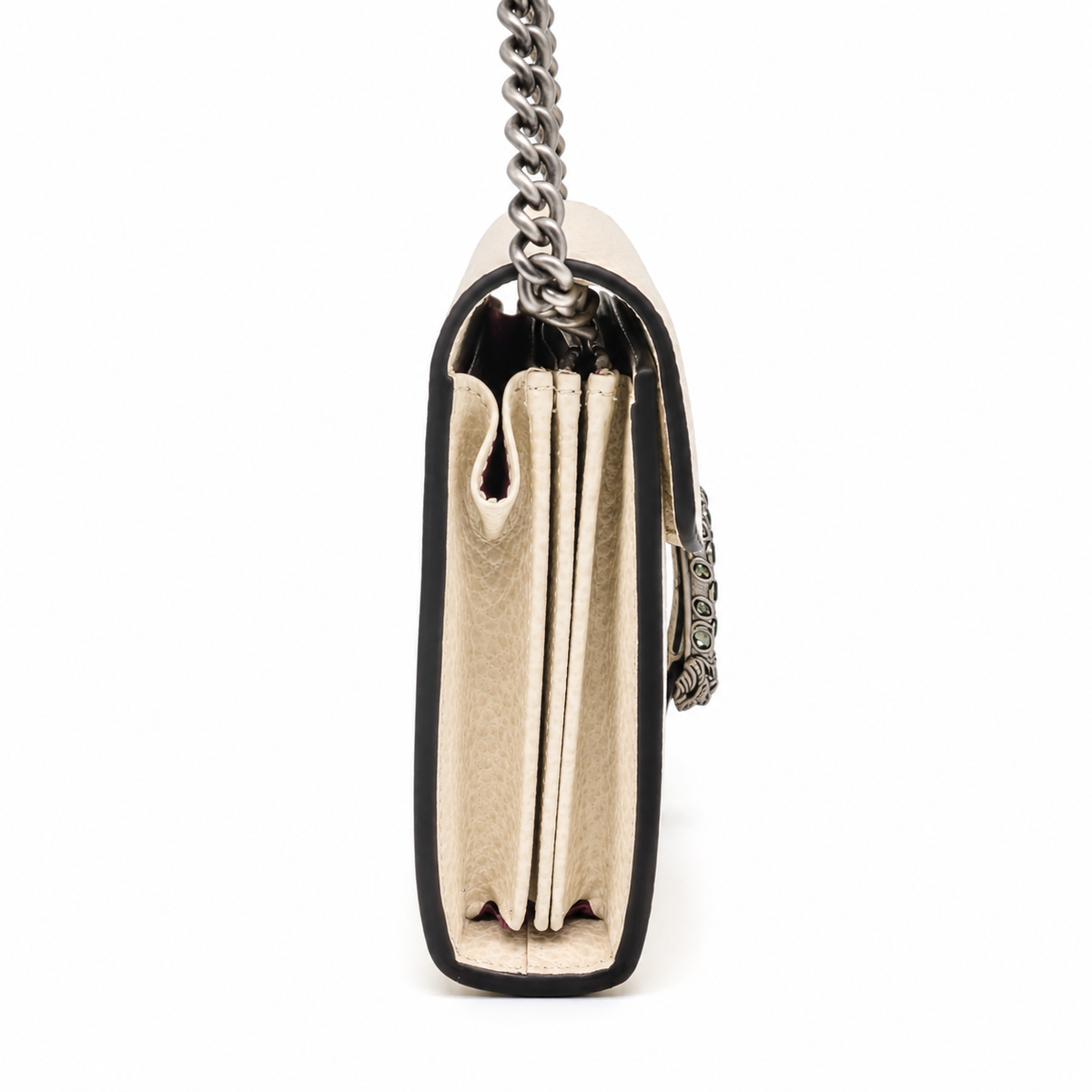 Gucci Dionysus Cream Leather Mini Chain Shoulder Bag – additional photo 4