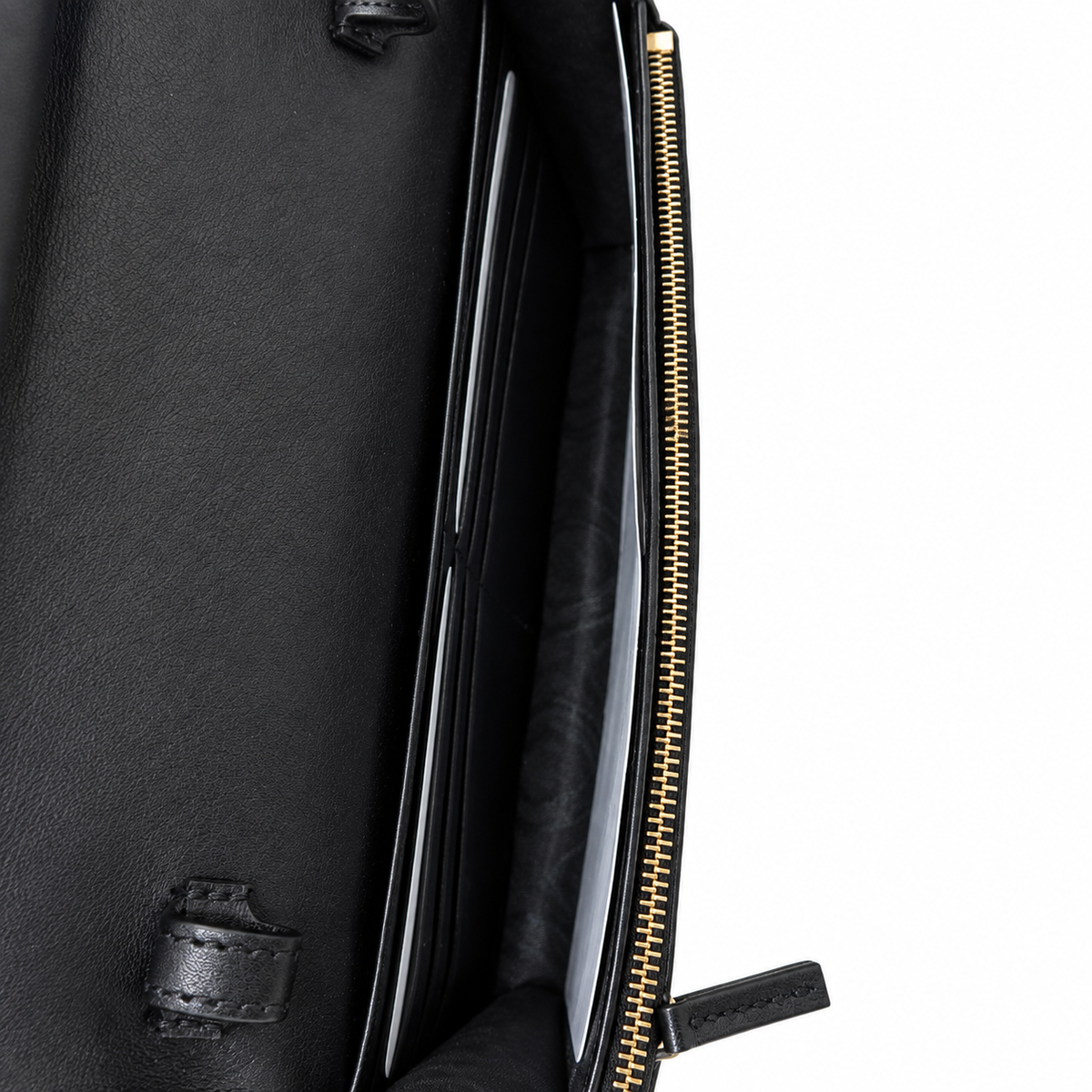 GUCCI Guccissima Black Long Leather Wallet – additional photo 10