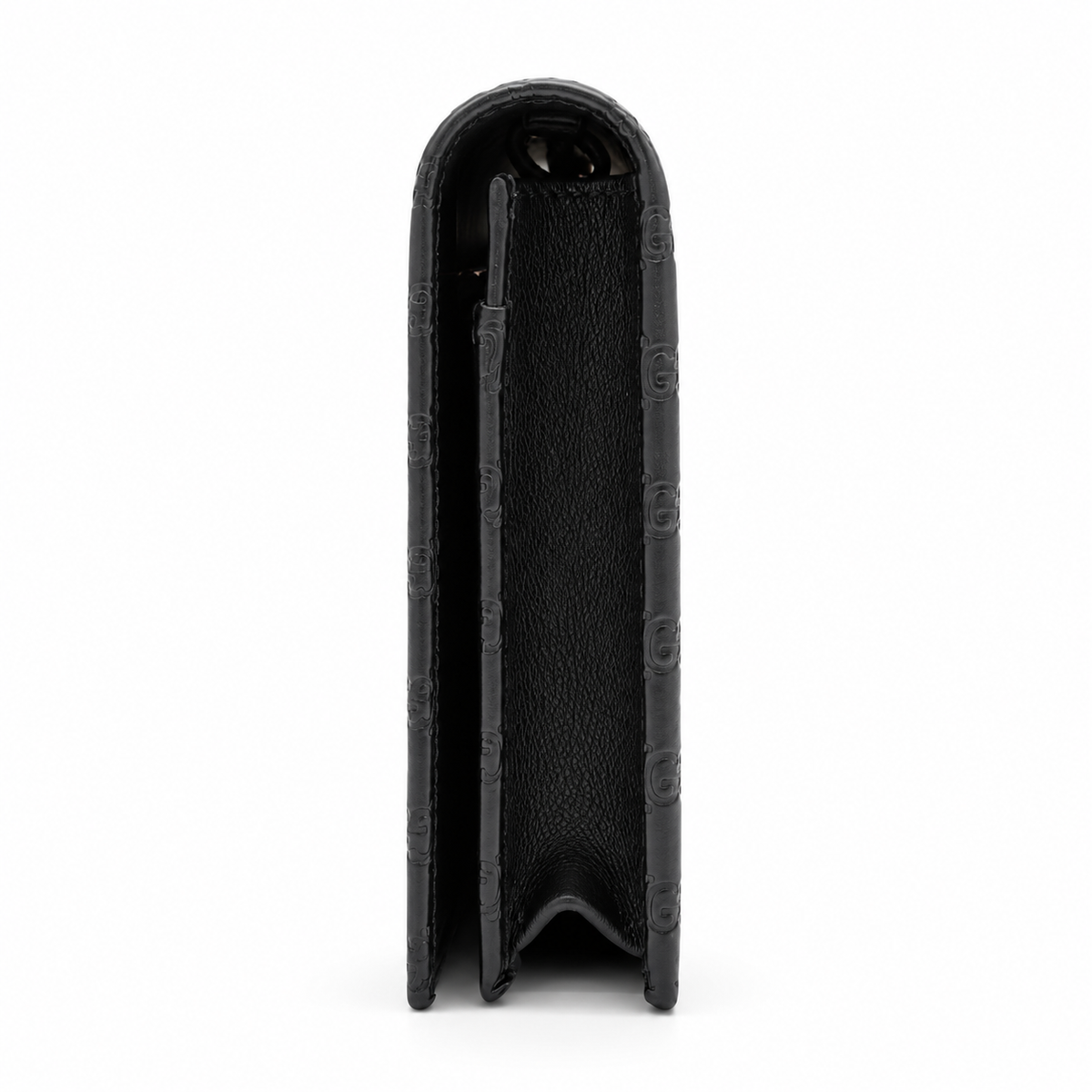 GUCCI Guccissima Black Long Leather Wallet – additional photo 3