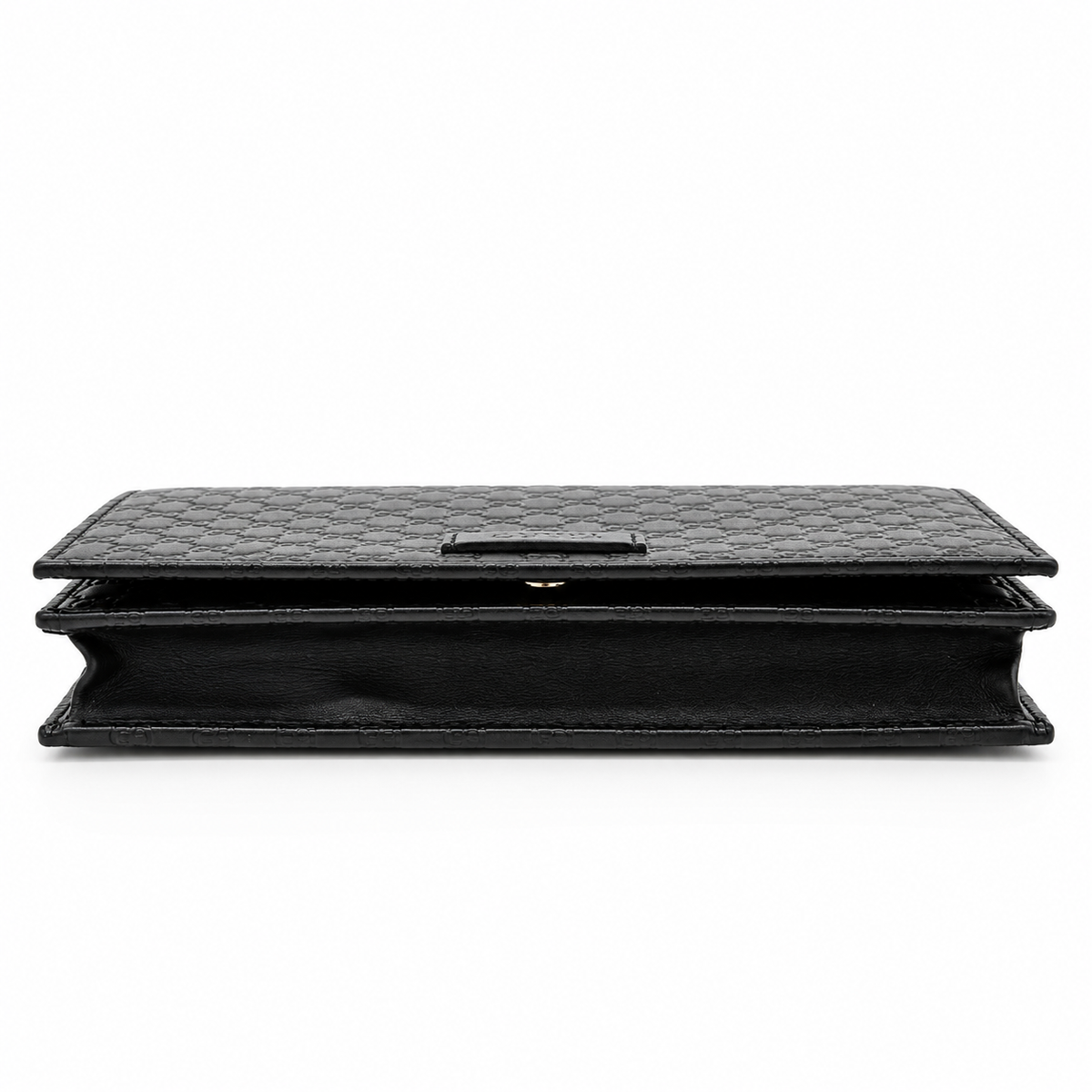 GUCCI Guccissima Black Long Leather Wallet – additional photo 5