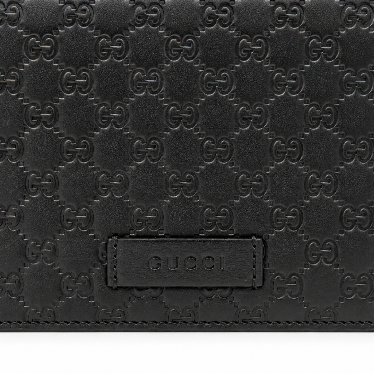 GUCCI Guccissima Black Long Leather Wallet – additional photo 8