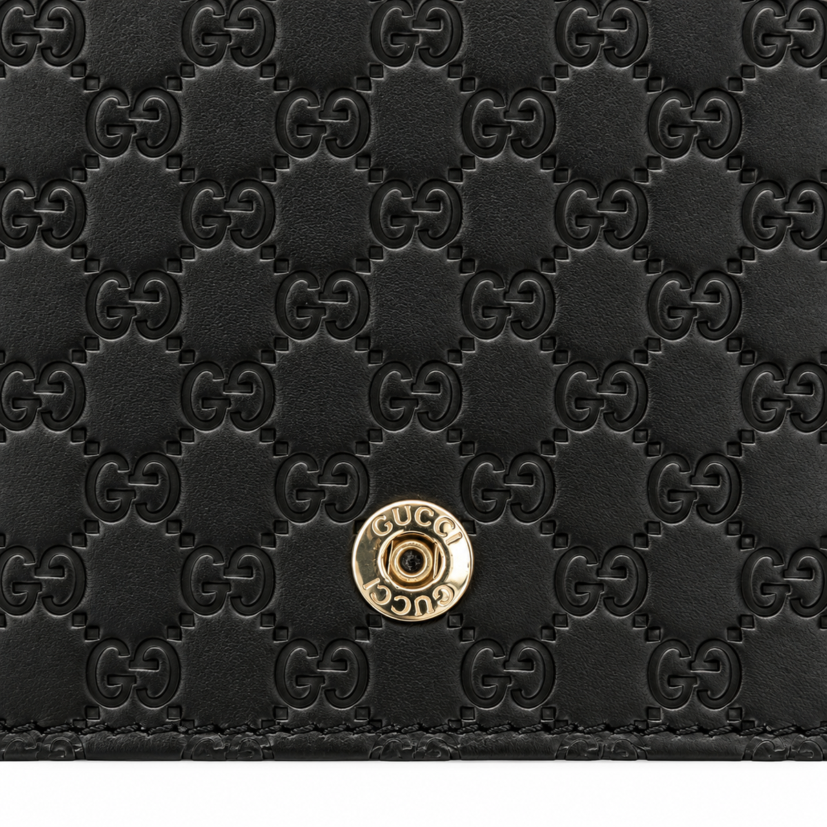 GUCCI Guccissima Black Long Leather Wallet – additional photo 9