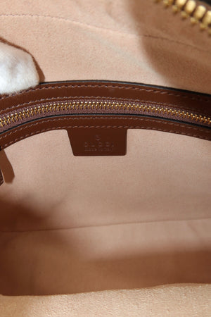 Gucci Horsebit 1955 Small GG Supreme Brown Shoulder Bag – additional photo 11