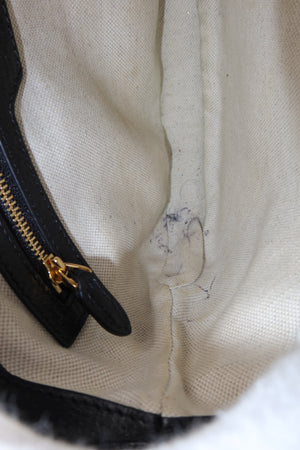 Gucci Jackie 1961 Small Shoulder Bag in Black GG Denim & Leather with Gold-Tone Hardware – additional photo 13