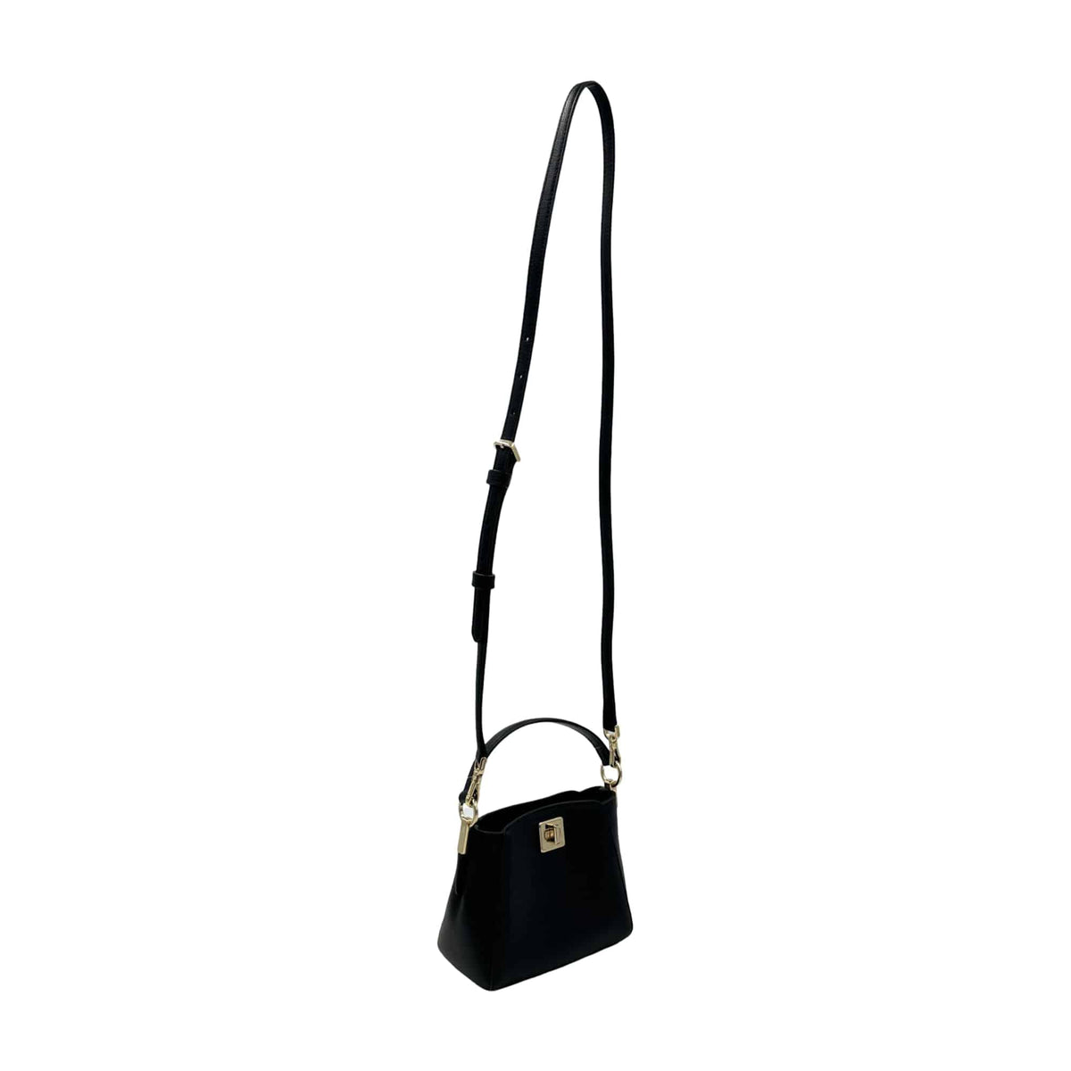 Gues Lua Rhinestone Mini Bucket Bag-Black – additional photo 4