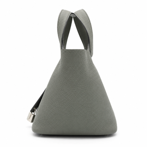 Hermès Taurillon Clemence Picotin Lock 18 PM Etain – Good Condition – additional photo 4