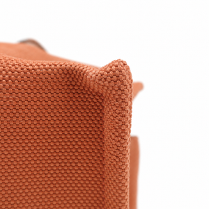 Hermès Toile Etrivière Elan Tote Bag – Orange Canvas with Natural Leather Straps – additional photo 13