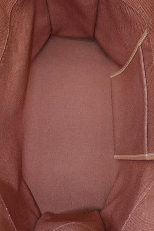 Hermès Toile Etrivière Elan Tote Bag – Orange Canvas with Natural Leather Straps – additional photo 7