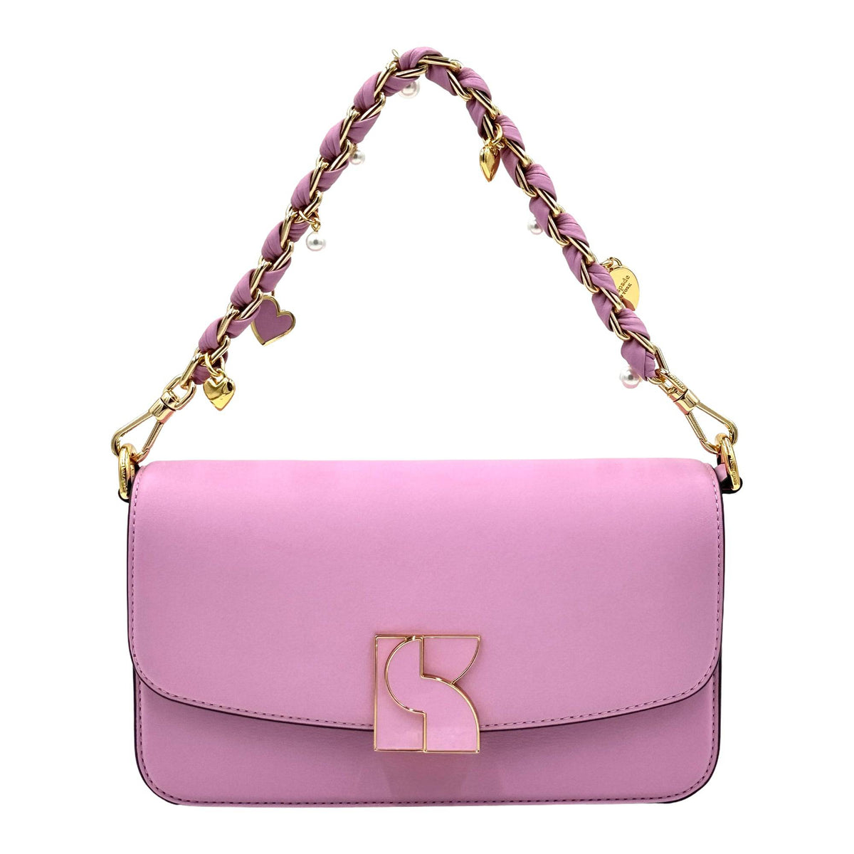 Kate Spade Dakota Heart Embellished Small Convertible Crossbody - Pink