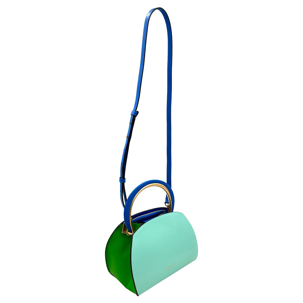 Kate Spade Expo Colorblocked Top-handle Satchel - Mint Lique – additional photo 5