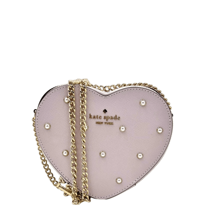 Kate Spade Love Shack Mini Heart Crossbody - Lilac Moon