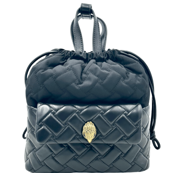 Kurt Geiger Kensington String Backpack-Black