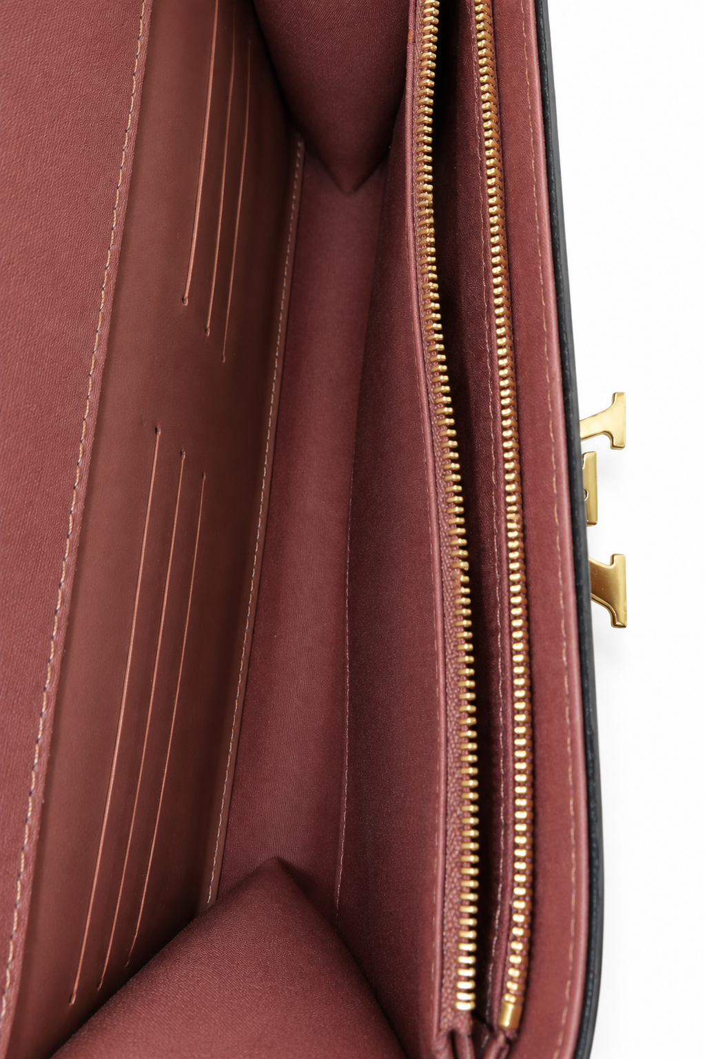 Louis Vuitton Louise Patent Leather Clutch Wallet Nude Beige Gold LV Hardware – Good Condition – additional photo 10