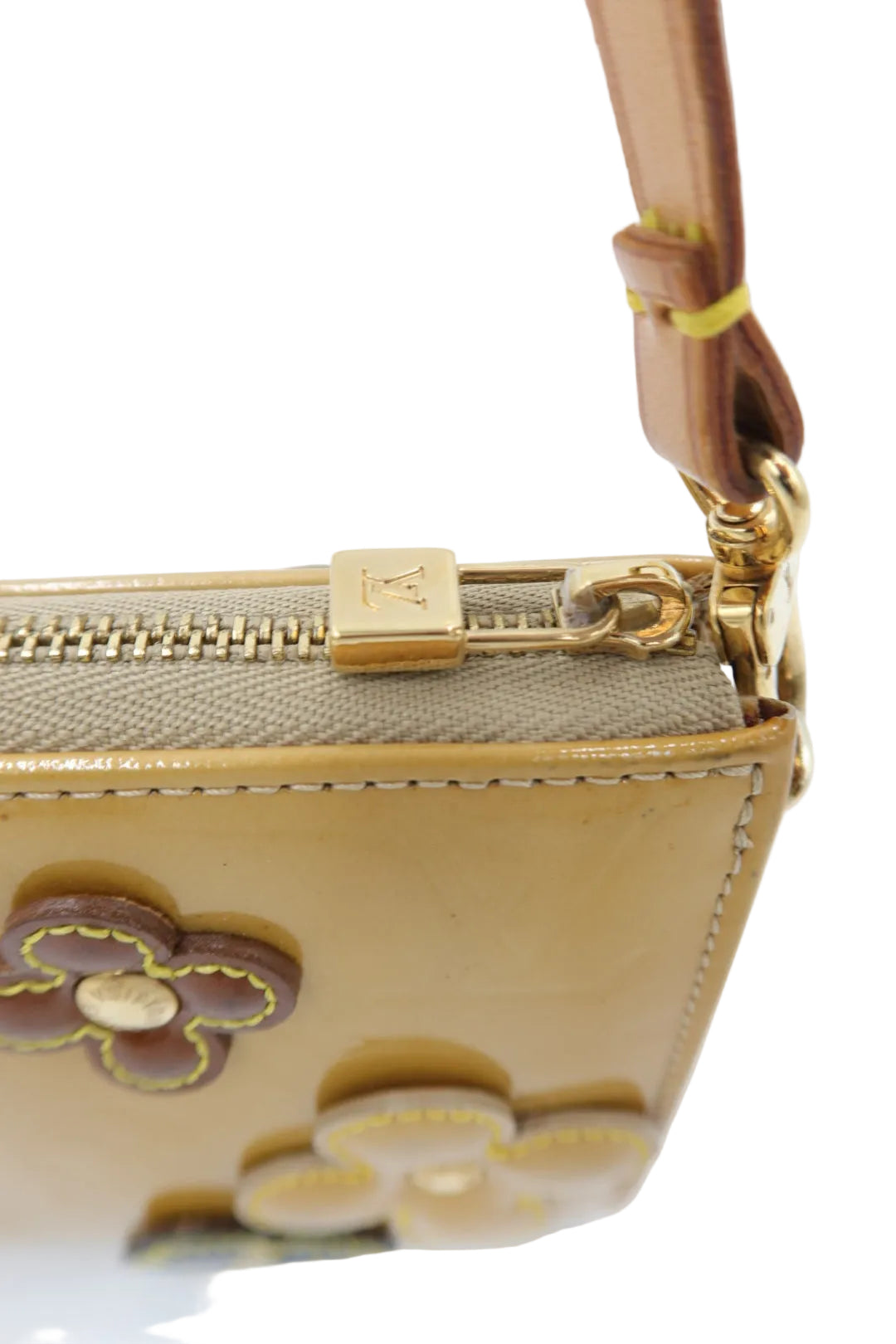 Louis Vuitton Monogram Vernis Lexington Pochette – Beige Floral – additional photo 12