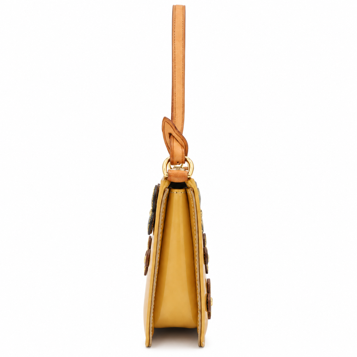 Louis Vuitton Monogram Vernis Lexington Pochette – Beige Floral – additional photo 3