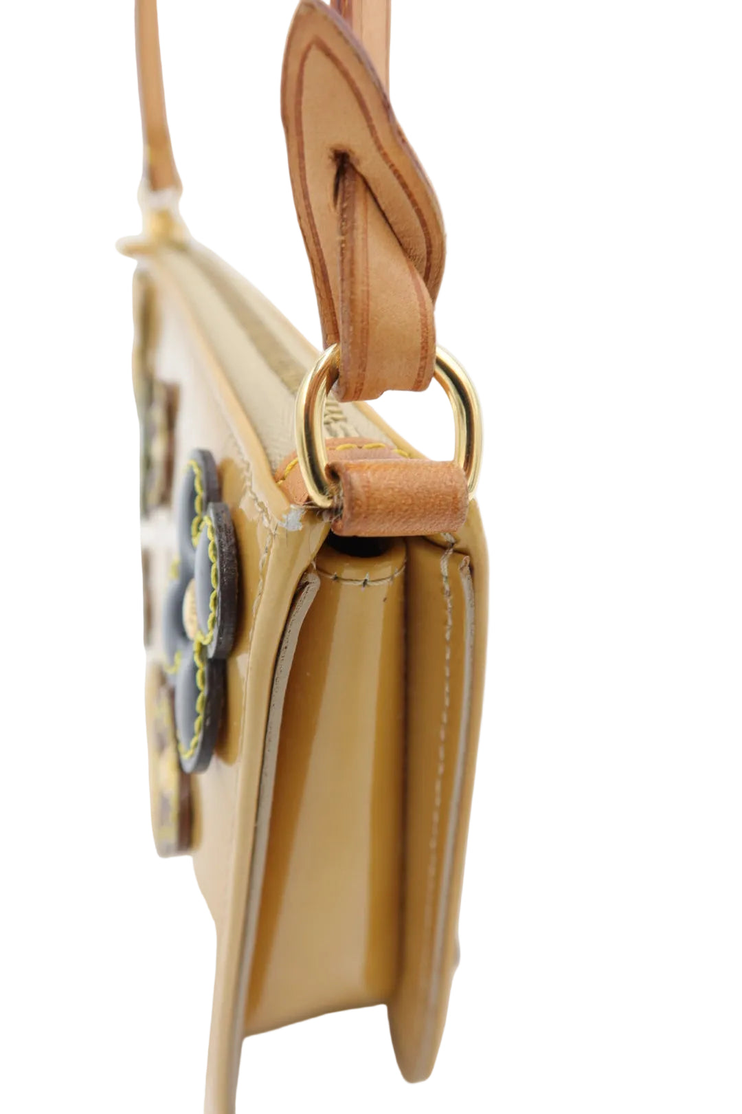 Louis Vuitton Monogram Vernis Lexington Pochette – Beige Floral – additional photo 5