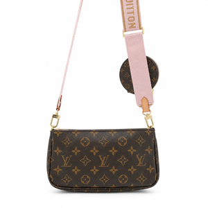 Louis Vuitton Multi Pochette Accessoires Monogram Pink Crossbody Bag - Pre Loved – additional photo 3