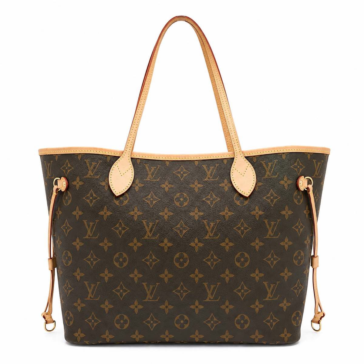 Louis Vuitton Neverfull MM Monogram Tote Bag with Pink Interior – Pre-Loved Good Condition – additional photo 2