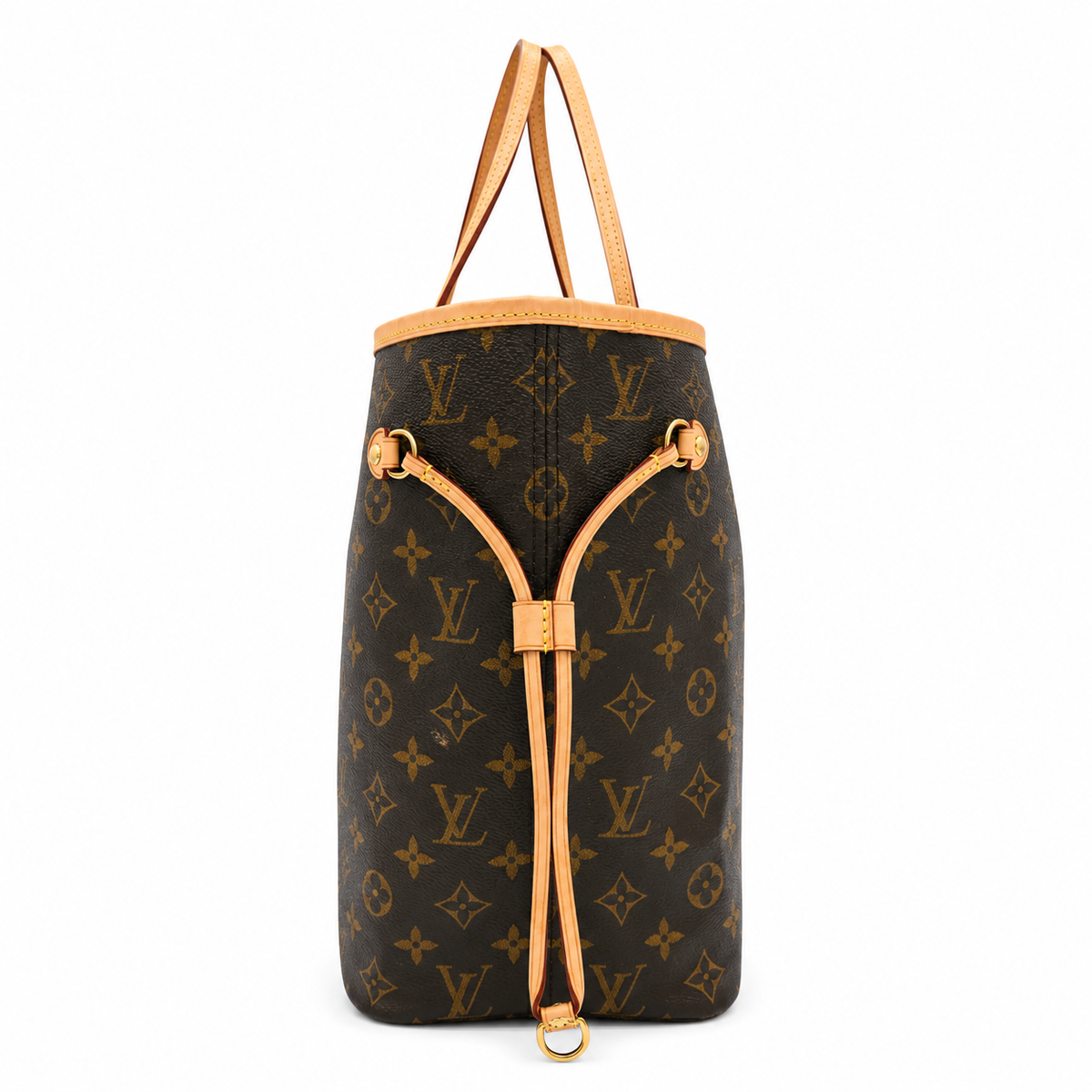 Louis Vuitton Neverfull MM Monogram Tote Bag with Pink Interior – Pre-Loved Good Condition – additional photo 3