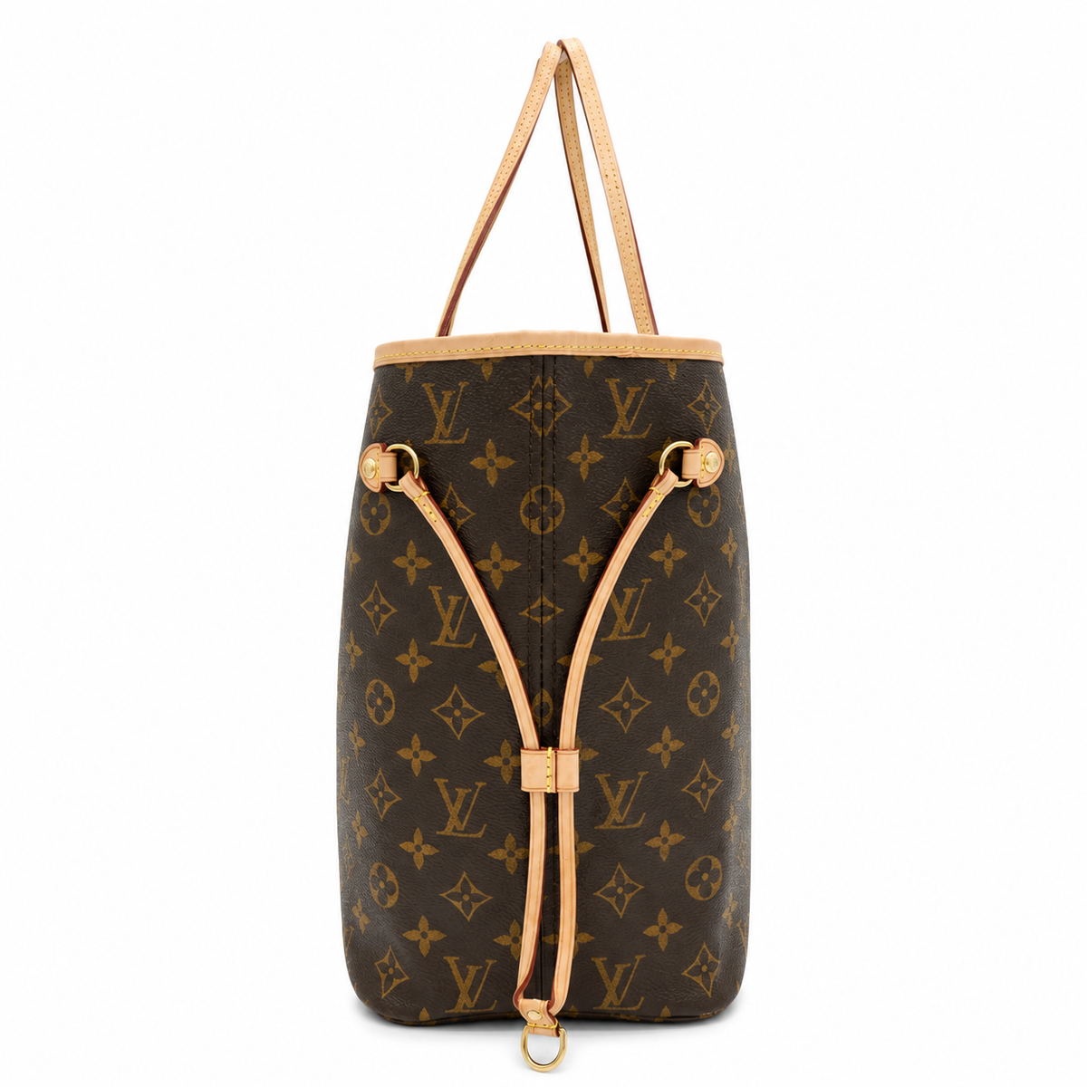 Louis Vuitton Neverfull MM Monogram Tote Bag with Pink Interior – Pre-Loved Good Condition – additional photo 4