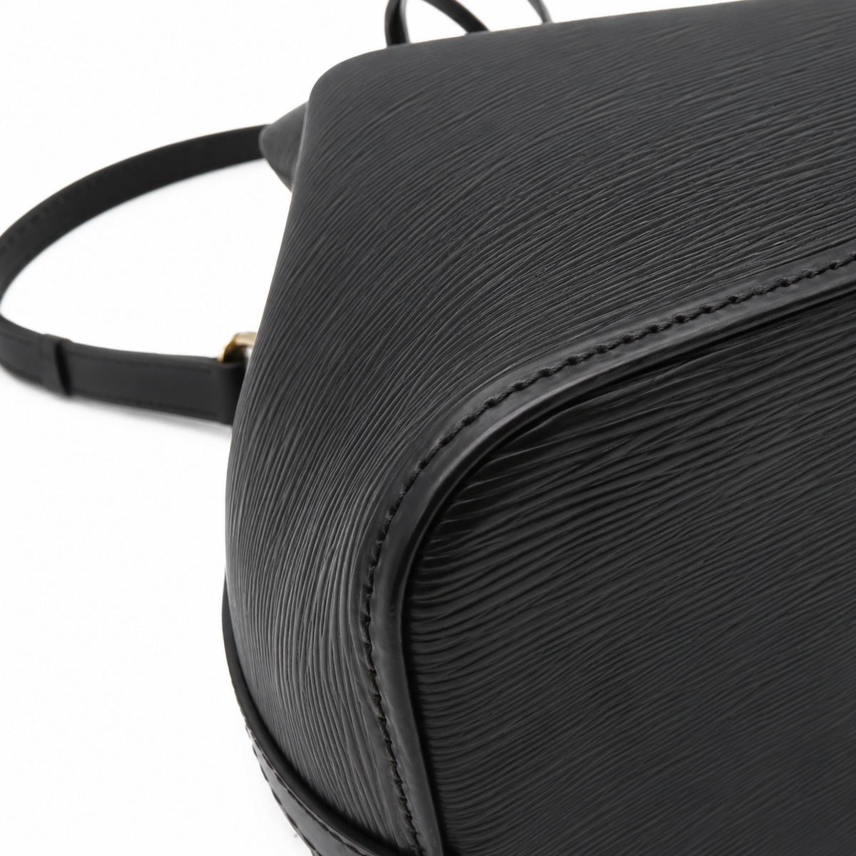Louis Vuitton Petite Noe Drawstring Bucket Bag Black Epi Leather – additional photo 13