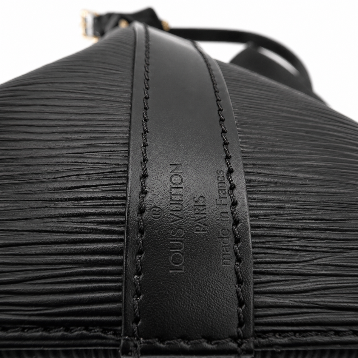 Louis Vuitton Petite Noe Drawstring Bucket Bag Black Epi Leather – additional photo 14