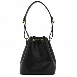 Louis Vuitton Petite Noe Drawstring Bucket Bag Black Epi Leather – additional photo 2