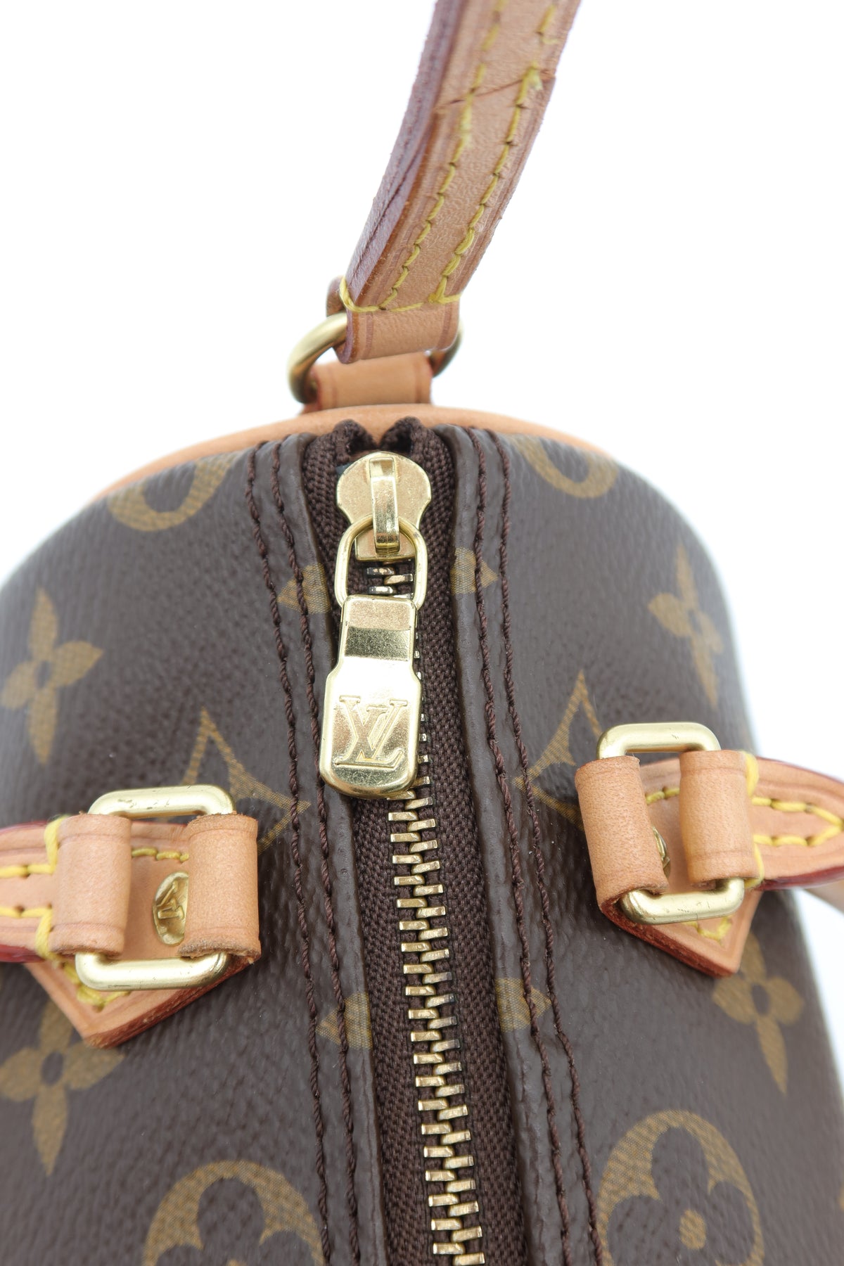 Louis Vuitton Pre-Owned 2020 Nano Speedy Monogram Canvas Crossbody Handbag – additional photo 10