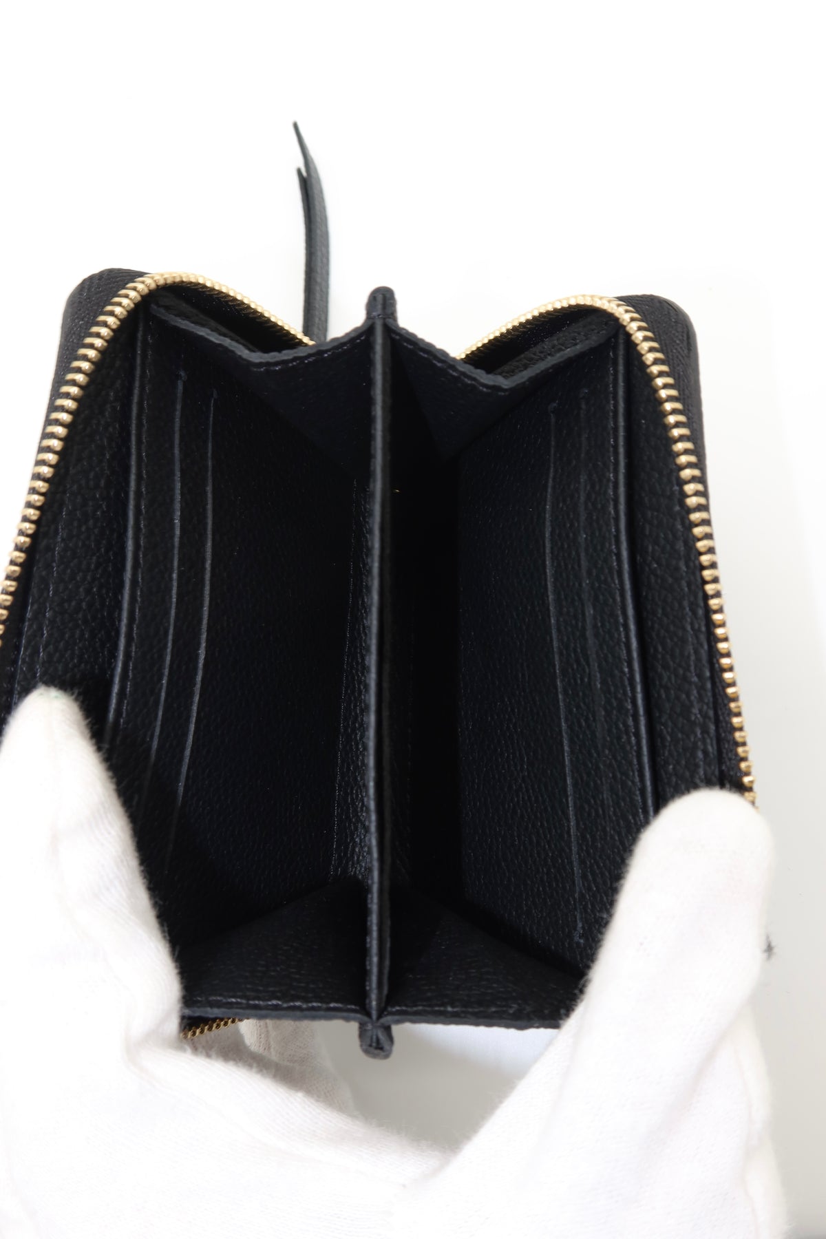 Louis Vuitton Zippy Coin Purse Black Monogram Empreinte Leather Wallet – additional photo 9