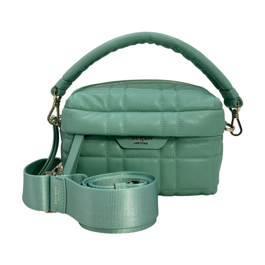 Kate Spade New York Women's Softwhere Quilted Leather Small Convertible Crossbody Clutch - Green - 196021110931