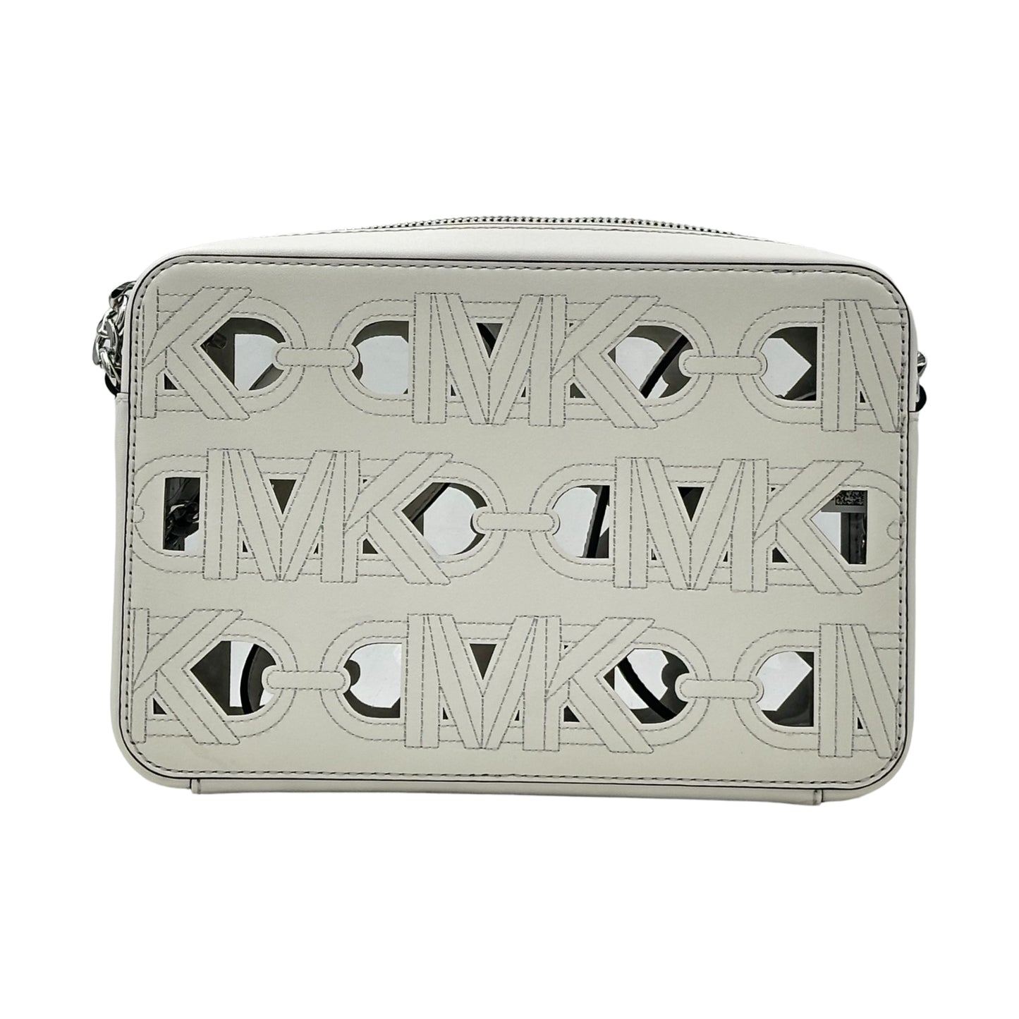 Michael Kors Jet Set Large East-West Crossbody Bag - Optic White
