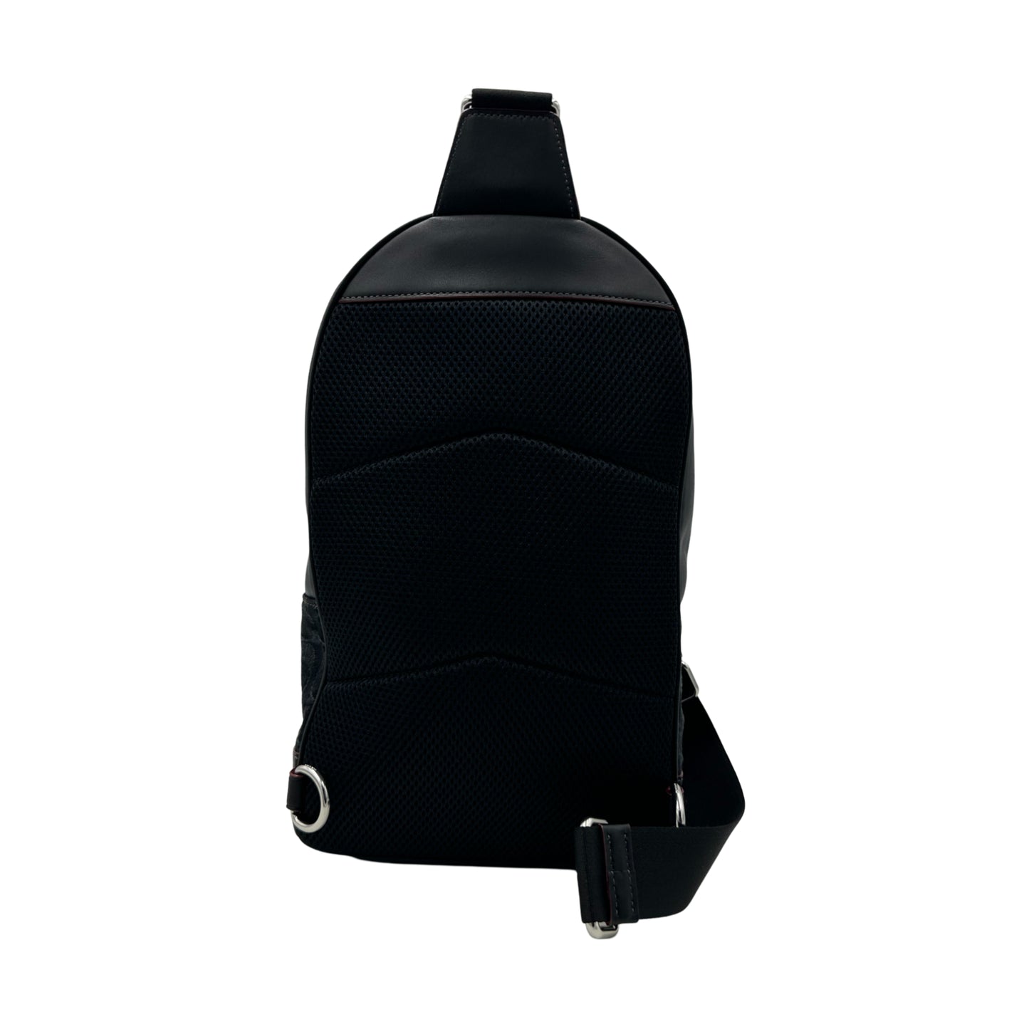 Coach West Pack In Signature Denim - Black