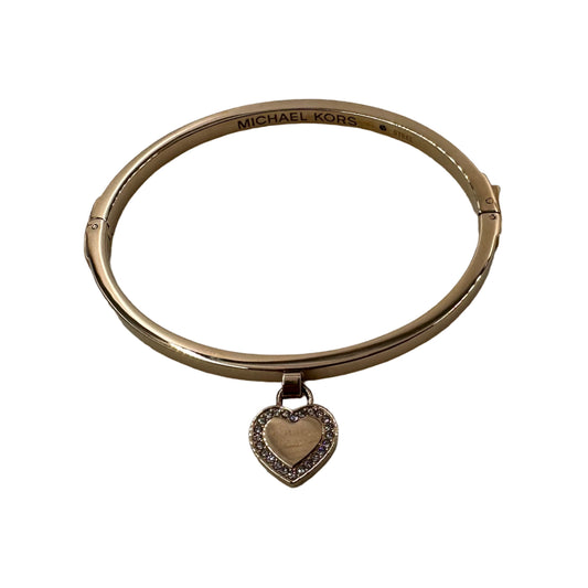 Michael Kors Logo Rose Gold-Tone Bracelet - MKJX5039791