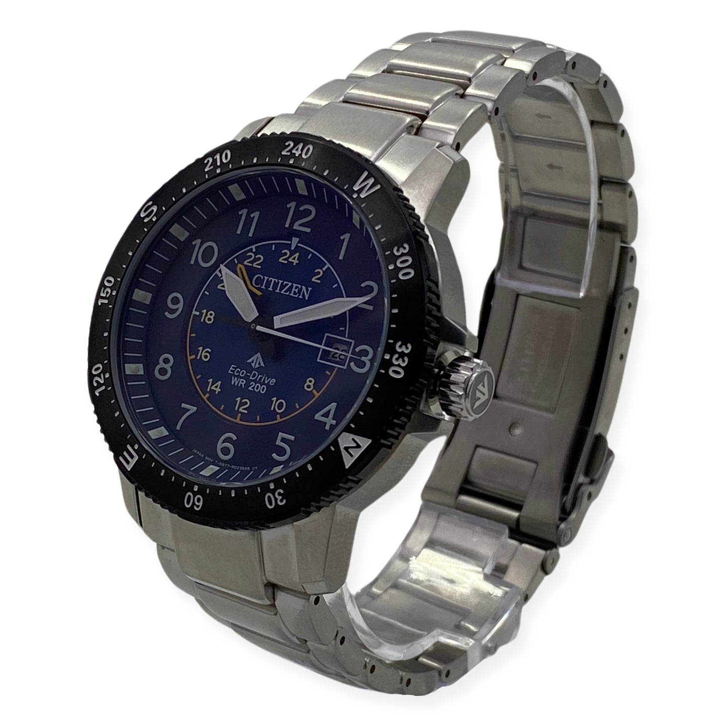 Citizen Promaster Land Eco-drive Blue Dial Stainless Steel Men's Watch