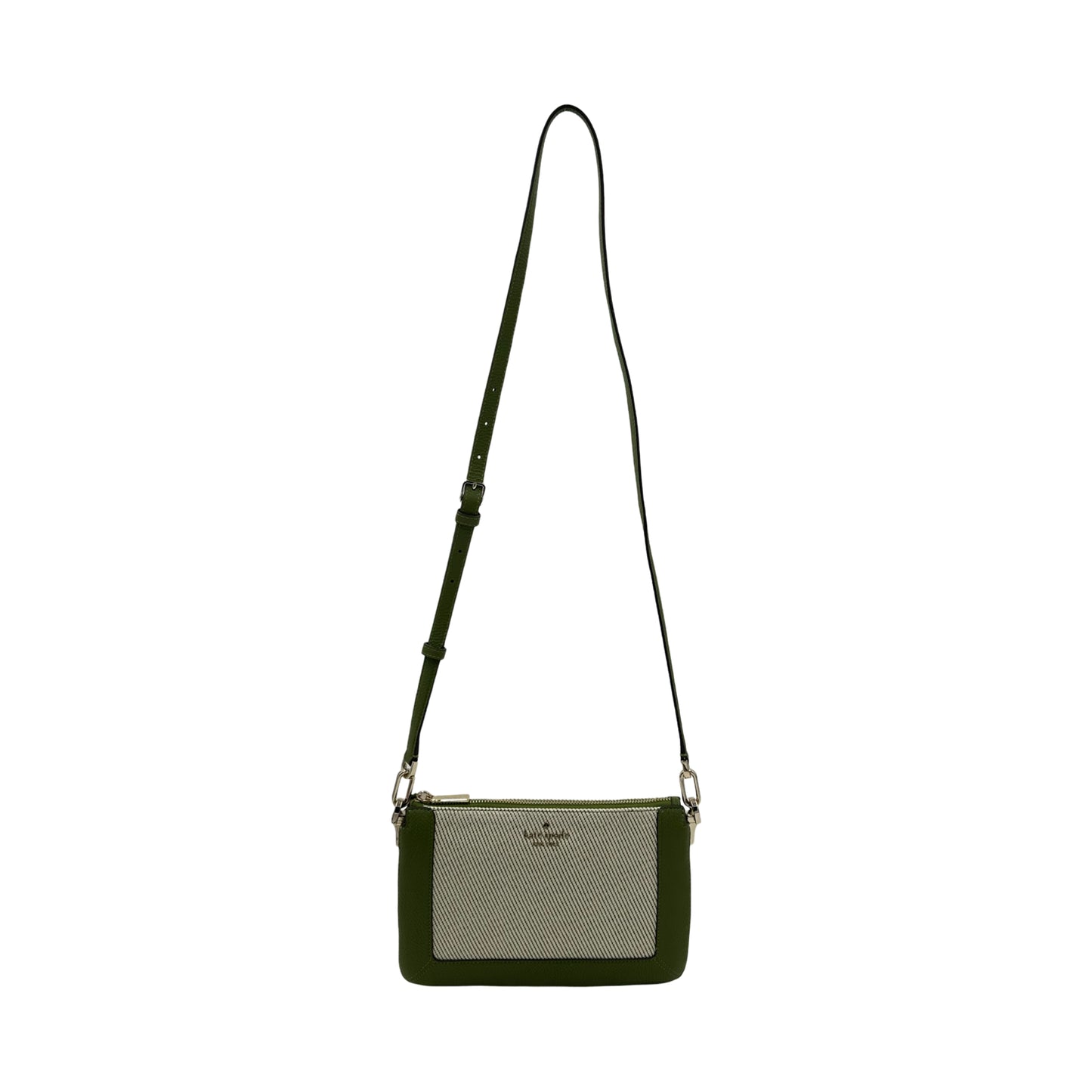 Kate Spade Lena Double Compatment Crossbody - Kelp Forest