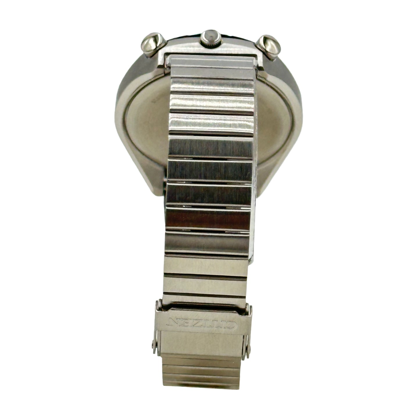 Citizen Bullhead Chronograph Stainless Steel Panda Tsuno Watch - AN3660-81A
