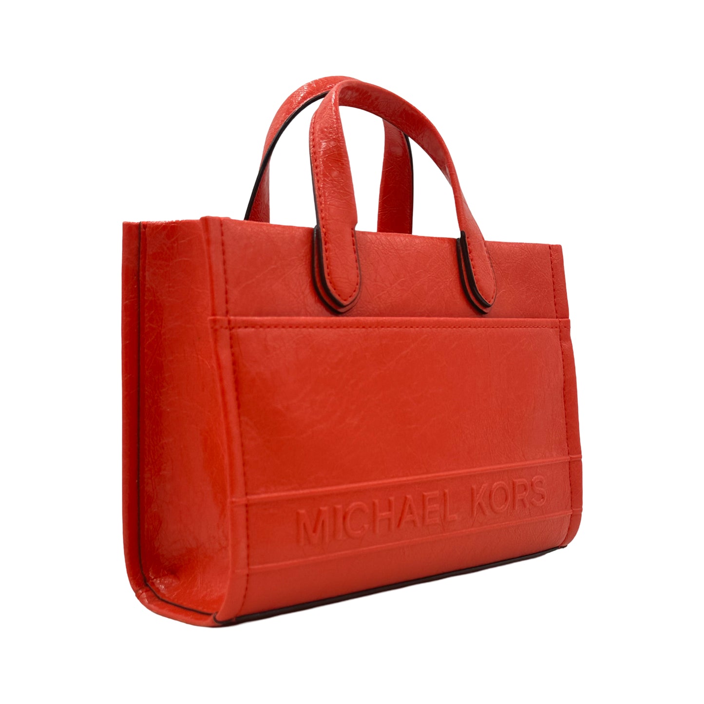 Michael Kors Gigi Small East West Messenger - Burnt Sienna