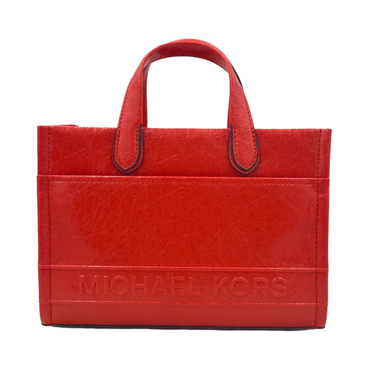 Michael Kors Gigi Small East West Messenger - Burnt Sienna
