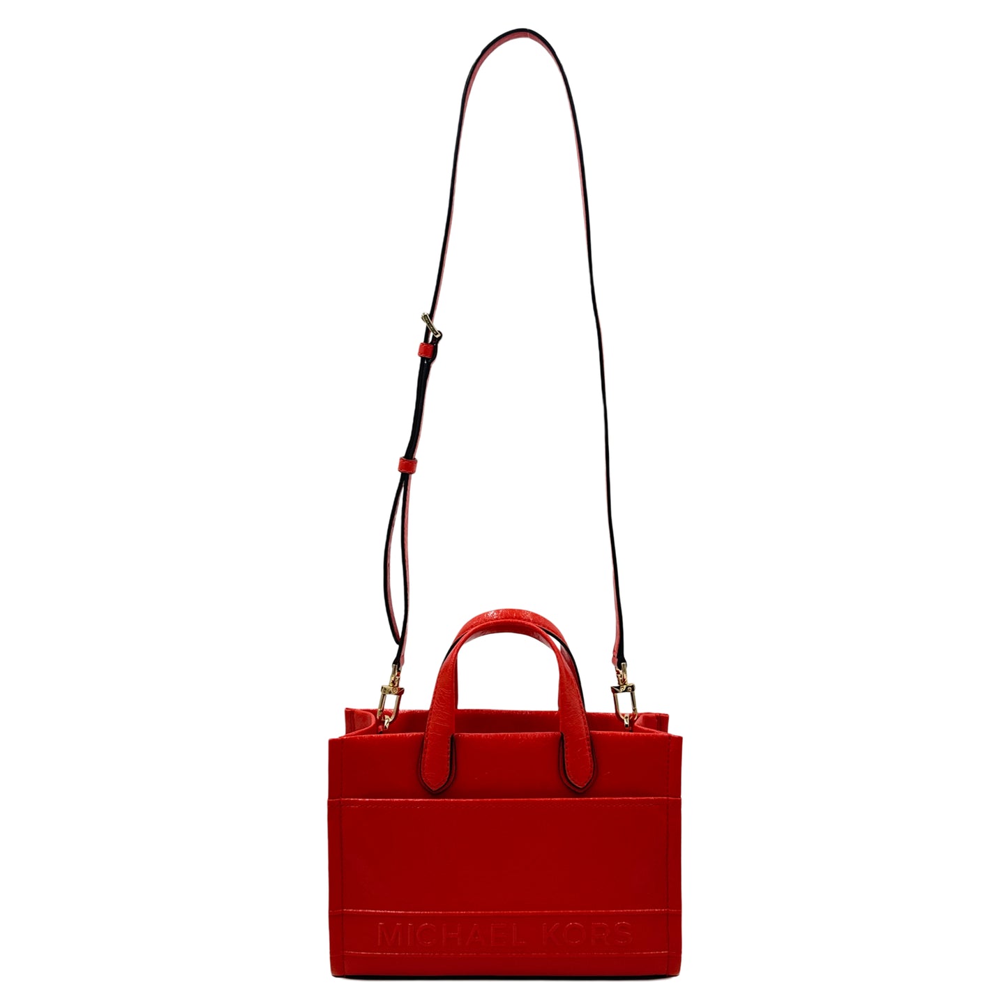 Michael Kors Gigi Small East West Messenger - Burnt Sienna