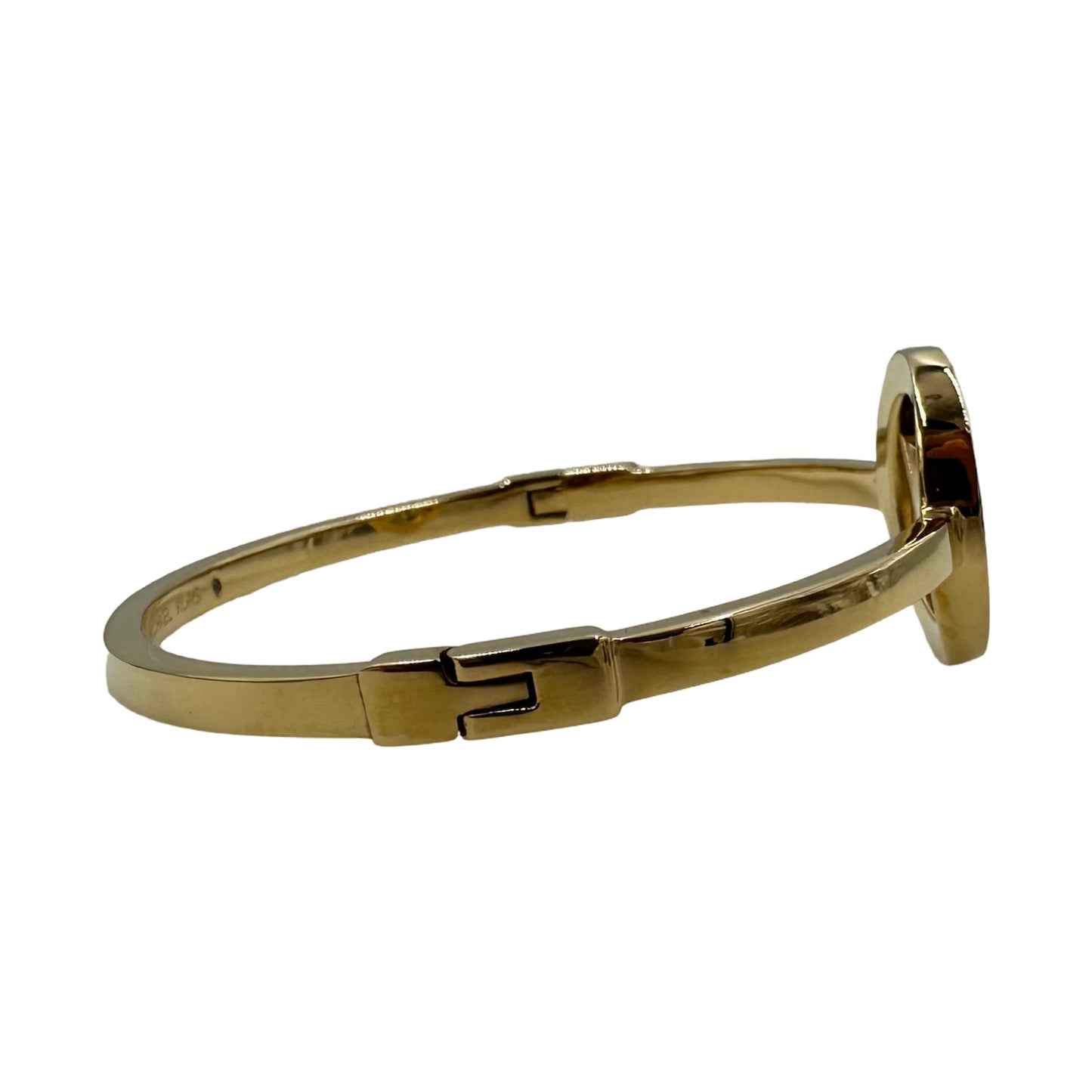 Michael Kors Wanderlust Hinged Gold-Tone Bangle Bracelet - MKJ4116710