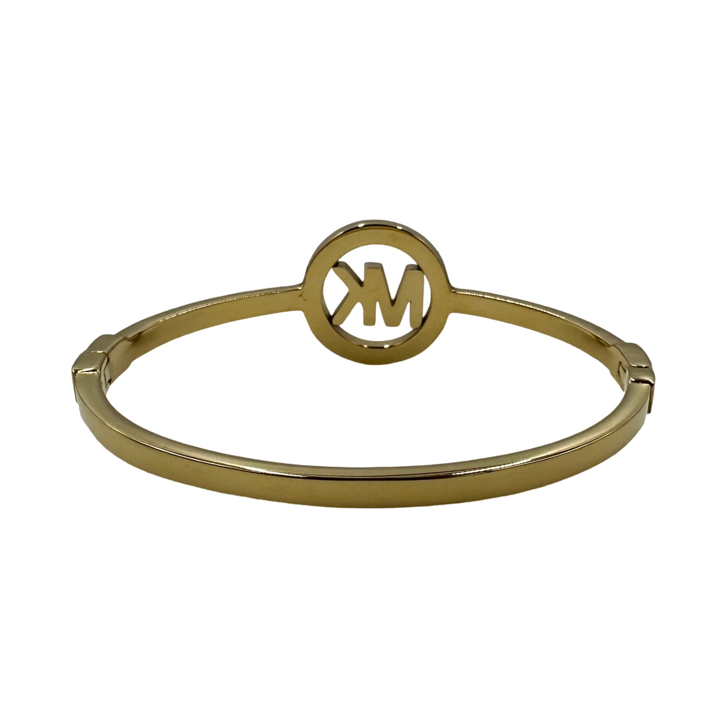 Michael Kors Wanderlust Hinged Gold-Tone Bangle Bracelet - MKJ4116710