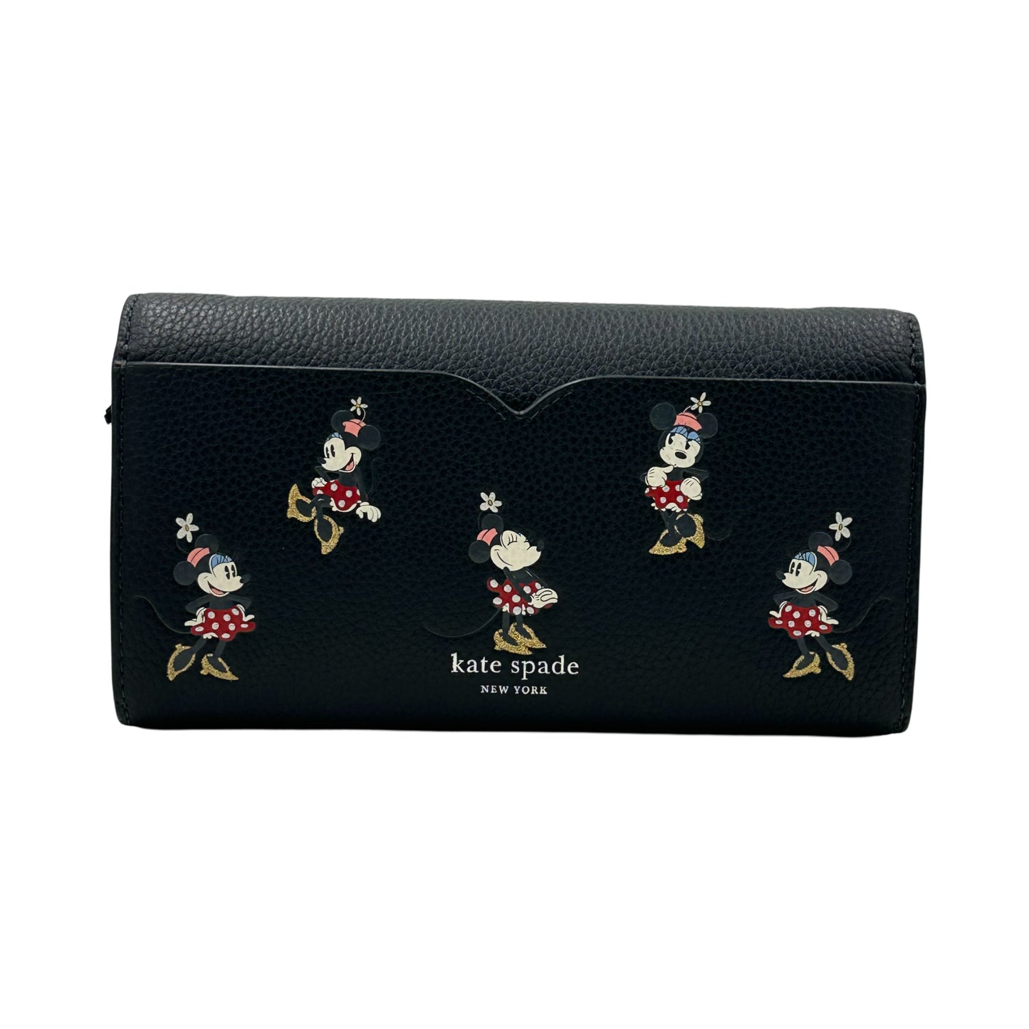 Kate Spade Disney Minnie Mouse Wallet Crossbody Bag - Black